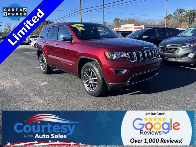 2018 Jeep Grand Cherokee for sale at Courtesy Auto Sales in Chesapeake VA