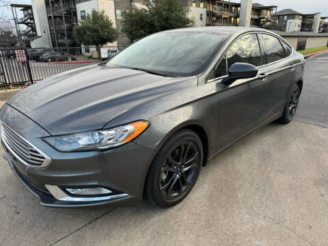 2018 Ford Fusion for sale at Zoom ATX in Austin TX