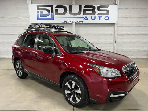 2018 Subaru Forester for sale at DUBS AUTO LLC in Clearfield UT