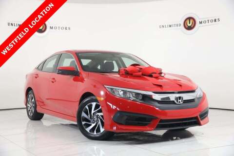 2018 Honda Civic for sale at INDY'S UNLIMITED MOTORS - UNLIMITED MOTORS in Westfield IN