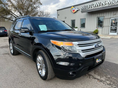 2013 Ford Explorer for sale at Midtown Motor Company in San Antonio TX
