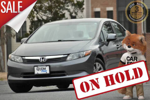 2012 Honda Civic for sale at JDM Auto in Fredericksburg VA