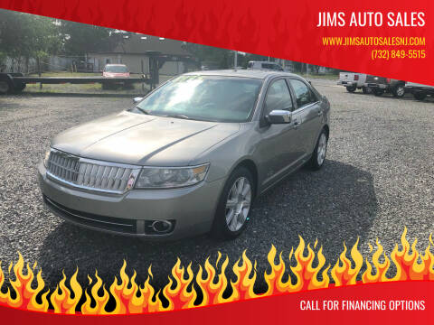 2008 Lincoln MKZ for sale at Jims Auto Sales in Lakehurst NJ