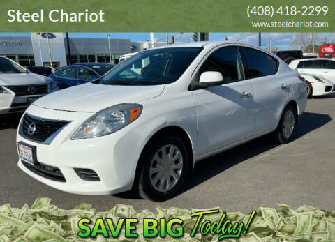 2014 Nissan Versa for sale at Steel Chariot in San Jose CA