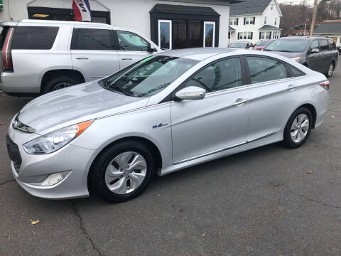 2014 Hyundai Sonata Hybrid for sale at Auto Sales Center Inc in Holyoke MA
