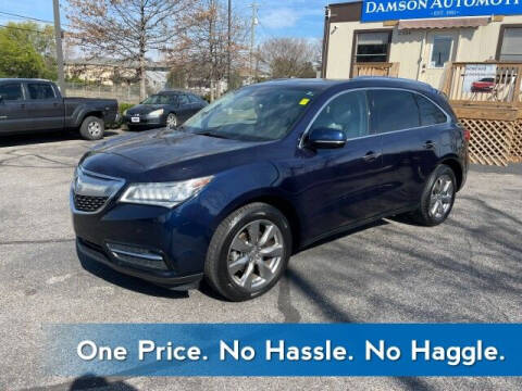 2016 Acura MDX for sale at Damson Automotive in Huntsville AL