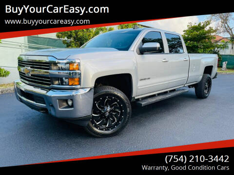 2015 Chevrolet Silverado 2500HD for sale at BuyYourCarEasyllc.com in Hollywood FL