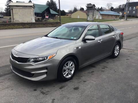 2016 Kia Optima for sale at The Autobahn Auto Sales & Service Inc. in Johnstown PA