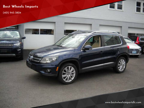 2014 Volkswagen Tiguan for sale at Best Wheels Imports in Johnston RI