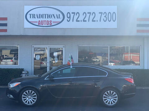 2011 Buick Regal for sale at Traditional Autos in Dallas TX