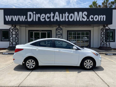 2017 Hyundai Accent for sale at Direct Auto in D'Iberville MS