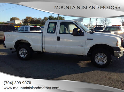 2007 Ford F-250 Super Duty for sale at Truck Sales by Mountain Island Motors in Charlotte NC