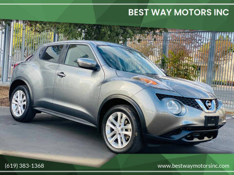 2015 Nissan JUKE for sale at BEST WAY MOTORS INC in San Diego CA