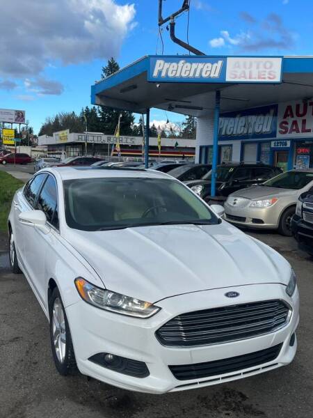 2015 Ford Fusion for sale at Preferred Motors, Inc. in Tacoma WA