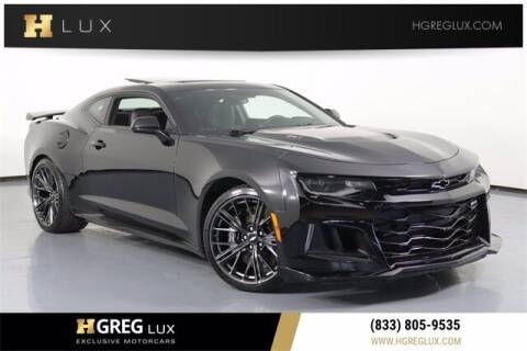 2017 Chevrolet Camaro for sale at HGREG LUX EXCLUSIVE MOTORCARS in Pompano Beach FL
