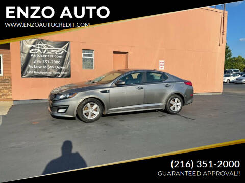 2015 Kia Optima for sale at ENZO AUTO in Parma OH