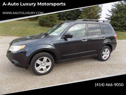 2009 Subaru Forester for sale at A-Auto Luxury Motorsports in Milwaukee WI