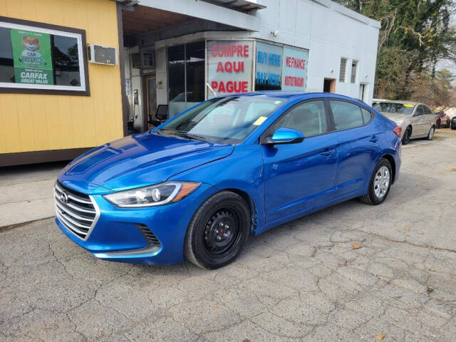 2017 Hyundai ELANTRA for sale at DAGO'S AUTO SALES LLC in Dalton, GA