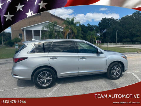 2019 Infiniti QX60 for sale at TEAM AUTOMOTIVE in Valrico FL