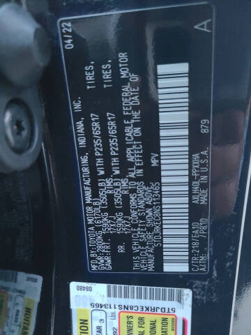 2022 Toyota Sienna XLE 8-Passenger