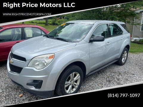 2011 Chevrolet Equinox for sale at Right Price Motors LLC in Cranberry Twp PA