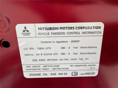2025 Mitsubishi Outlander PHEV SEL
