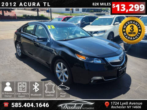 2012 Acura TL for sale at Daskal Auto LLC in Rochester NY