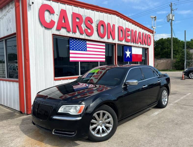 2012 Chrysler 300 for sale at Cars On Demand 2 in Pasadena TX