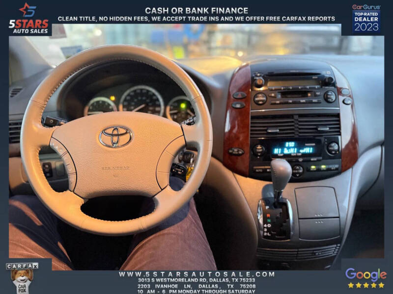 2004 Toyota Sienna XLE Limited 7 Passenger