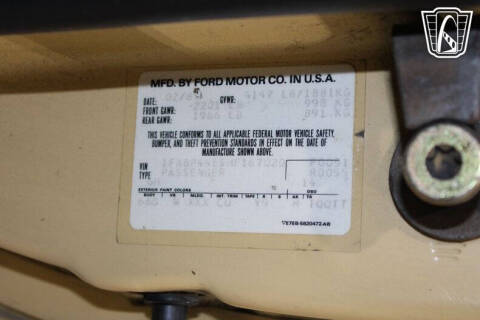 1987 Ford Mustang LX