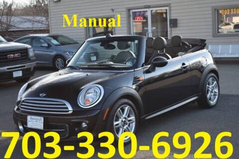 2014 MINI Convertible for sale at MANASSAS AUTO TRUCK in Manassas VA