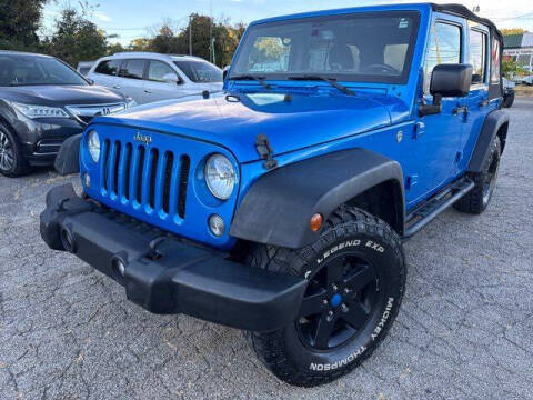 2016 Jeep Wrangler Unlimited Sport S