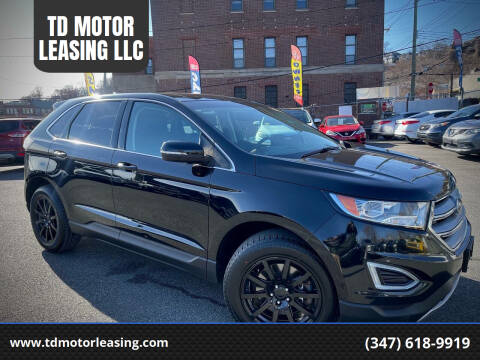 2016 Ford Edge for sale at TD MOTOR LEASING LLC in Staten Island NY