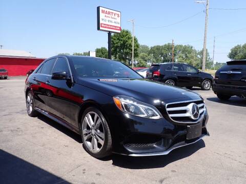 2014 Mercedes-Benz E-Class for sale at Marty's Auto Sales in Savage MN
