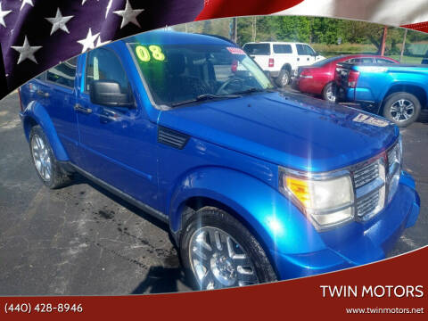 2008 Dodge Nitro for sale at TWIN MOTORS in Madison OH
