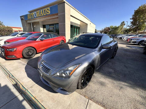 2012 Infiniti G37 Coupe for sale at AutoHaus in Loma Linda CA