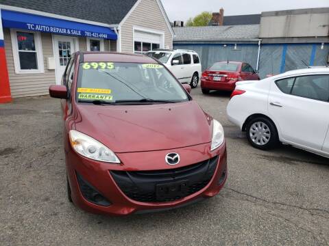 2012 Mazda MAZDA5 for sale at TC Auto Repair and Sales Inc in Abington MA