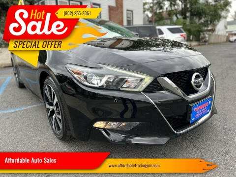 2018 Nissan Maxima for sale at Affordable Auto Sales in Irvington NJ