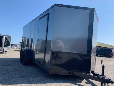 2021 7x16 Tandem Axle Enclosed Cargo Trailer for sale at Direct Connect Cargo in Tifton GA