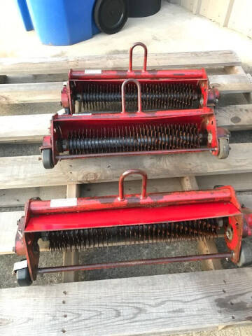 1990 Toro Verti-Cutters for sale at Mathews Turf Equipment in Hickory NC