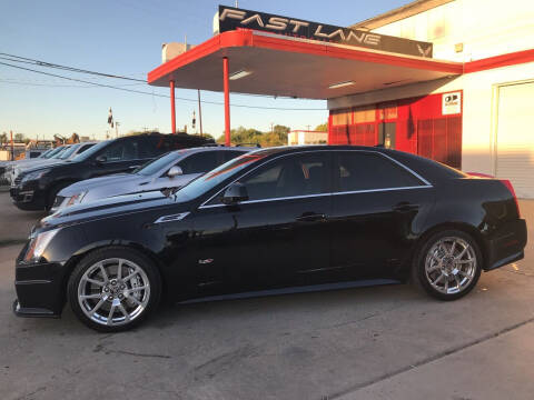 2010 Cadillac CTS-V for sale at FAST LANE AUTO SALES in San Antonio TX