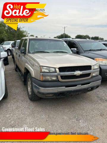 2004 Chevrolet Silverado 1500 for sale at Government Fleet Sales in Kansas City MO