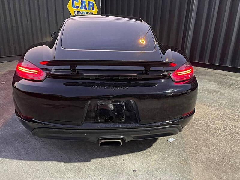 2018 Porsche 718 Cayman