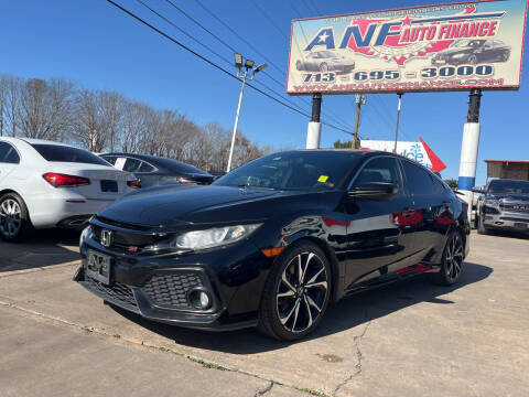 2018 Honda Civic for sale at ANF AUTO FINANCE in Houston TX