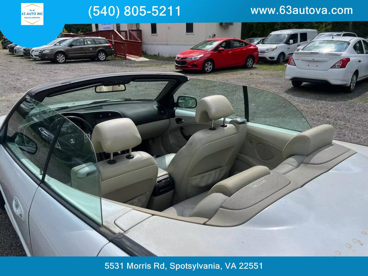 2011 Saab 9-3 for sale at 63 Auto Inc in Spotsylvania, VA