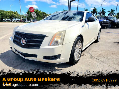 2013 Cadillac CTS for sale at A Group Auto Brokers LLc in Opa-Locka FL