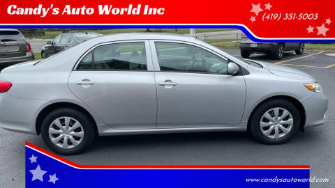 2010 Toyota Corolla for sale at Candy's Auto World Inc in Toledo OH