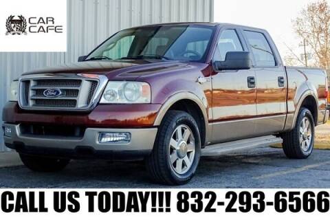 2005 Ford F-150 for sale at CAR CAFE LLC in Houston TX