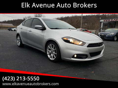 2013 Dodge Dart for sale at Elk Avenue Auto Brokers in Elizabethton TN