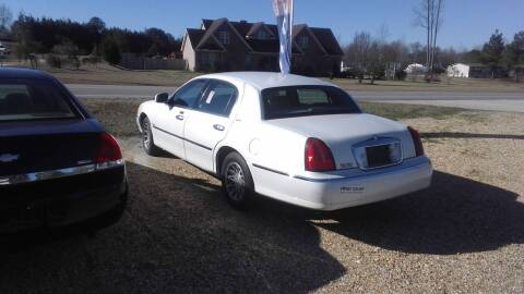 2002 Lincoln Town Car for sale at Young's Auto Sales in Benson NC